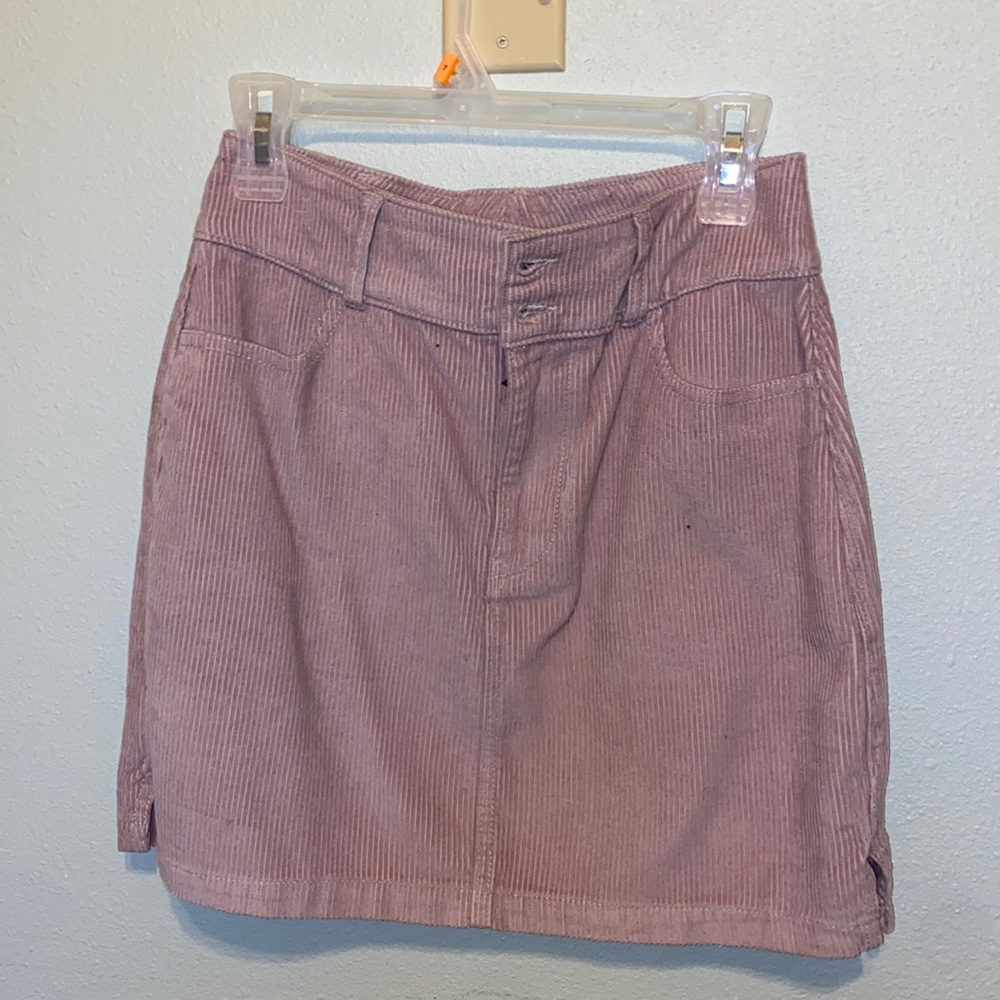 Hollister high waisted courdoroy skirt size 5